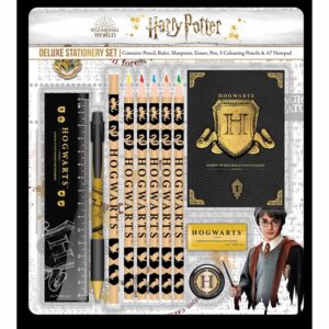 Harry Potter Hogwarts Shield Deluxe Stationery Set