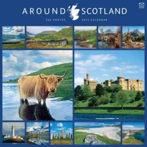 Around Scotland In 366 Days Calendar 2024