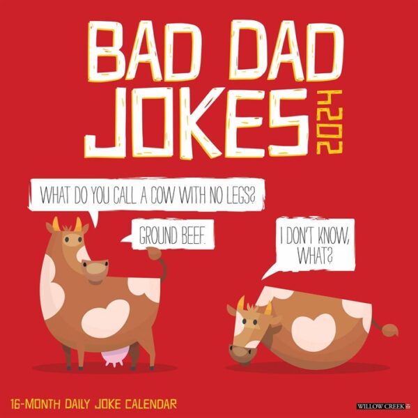 Bad Dad Jokes Calendar 2024