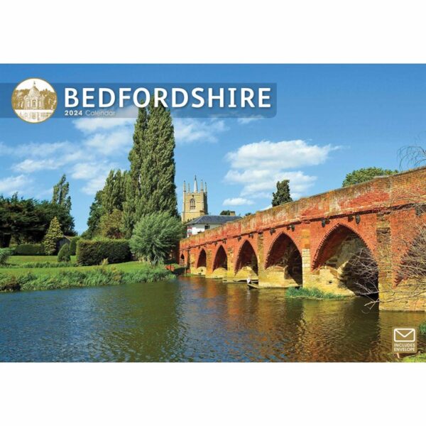 Bedfordshire A4 Calendar 2024