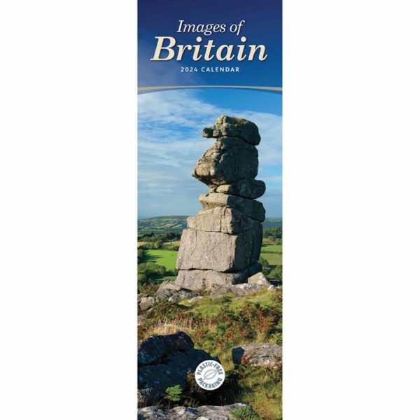 Images Of Britain Slim Calendar 2024