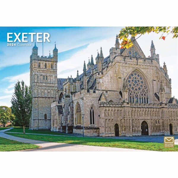 Exeter A4 Calendar 2024