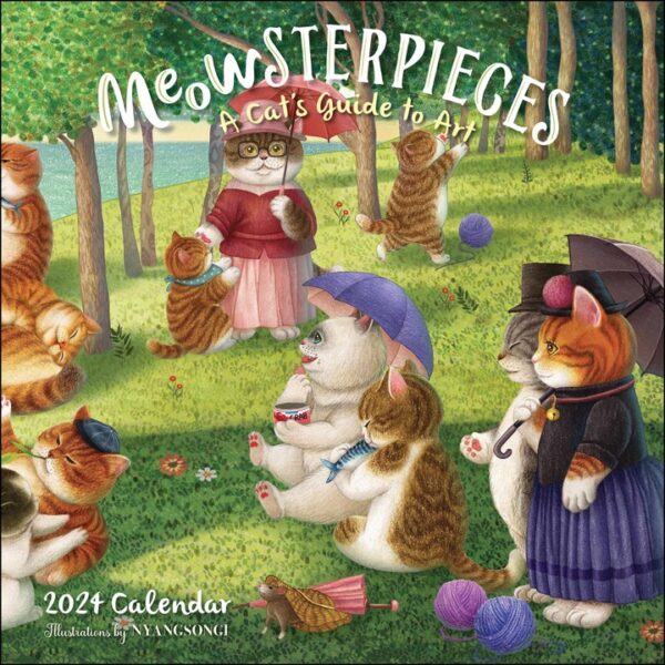 Meowsterpieces Calendar 2024