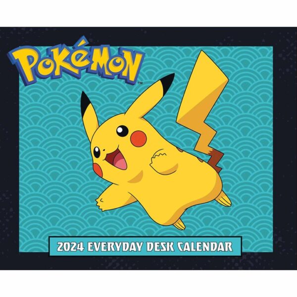 Pokemon Desk Calendar 2024