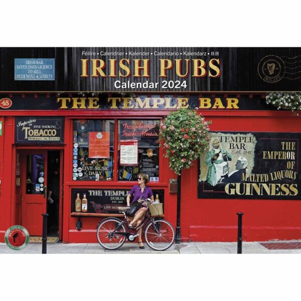 Irish Pubs A4 Calendar 2024