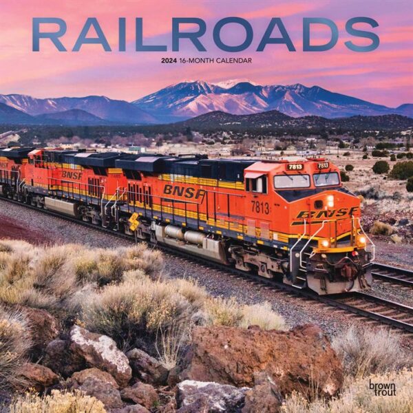 Railroads Calendar 2024