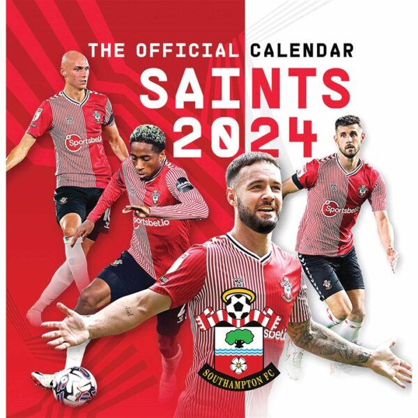 Southampton FC Easel Desk Calendar 2024