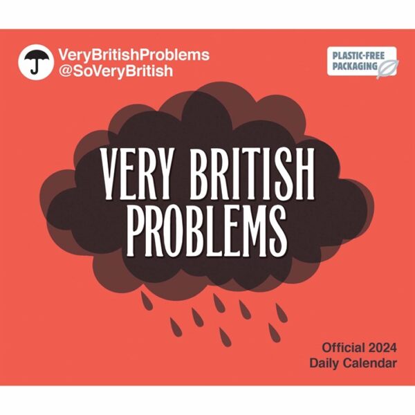 Very British Problems Desk Calendar 2024