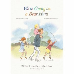 We're Going On A Bear Hunt A3 Family Planner 2024