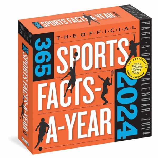365 Sports Facts Desk Calendar 2024