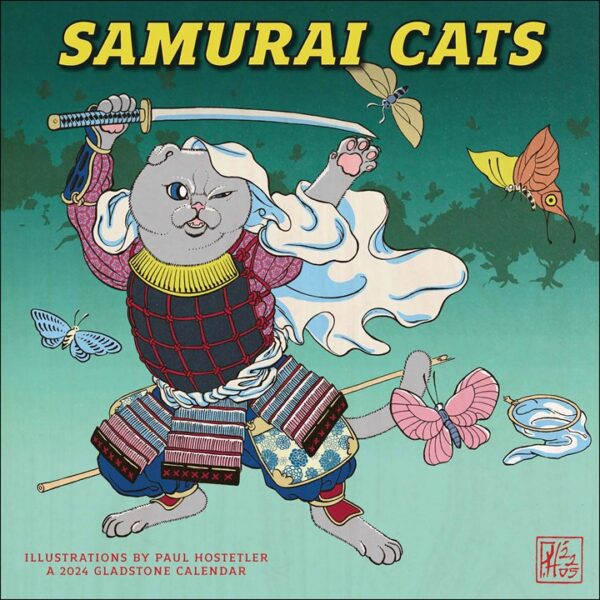Samurai Cats Calendar 2024
