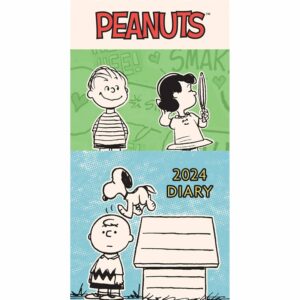 Peanuts Slim Diary 2024