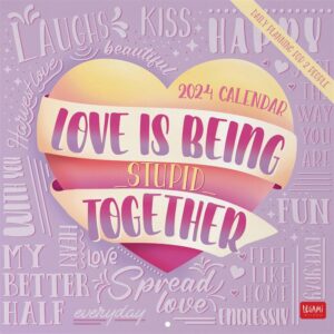 Love is Being Stupid Together Couples Planner 2024